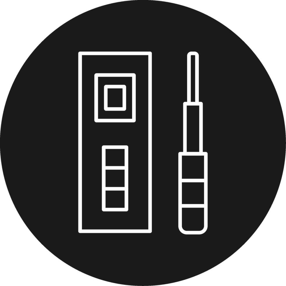 Rapid Test Icon Design Symbol vector
