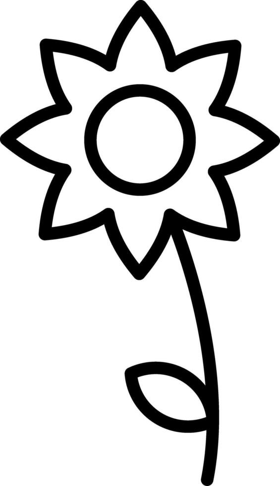 Flower Icon Design Symbol vector