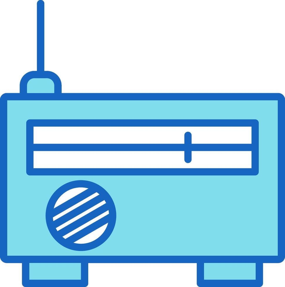 Radio Icon Design Symbol vector
