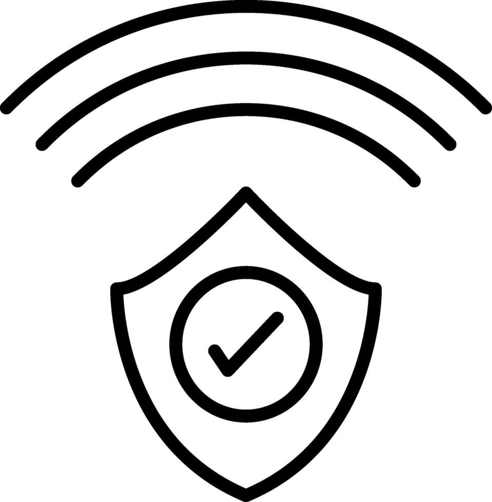 Wifi Signal Icon Design Symbol vector