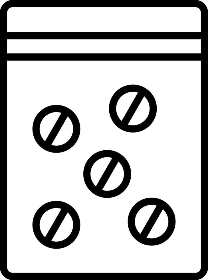 Narcotics Icon Design Symbol vector