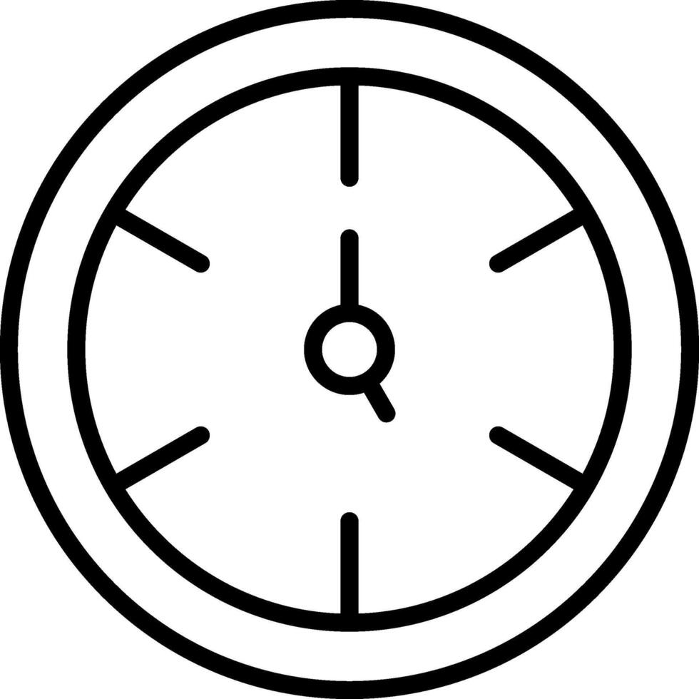 Clock Icon Design Symbol vector