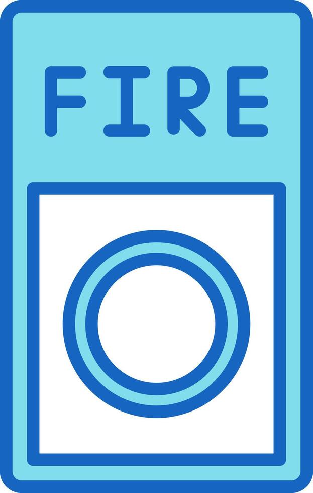 Fire Button Icon Design Symbol vector
