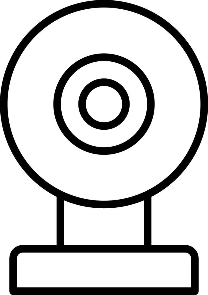 Webcam Icon Design Symbol vector