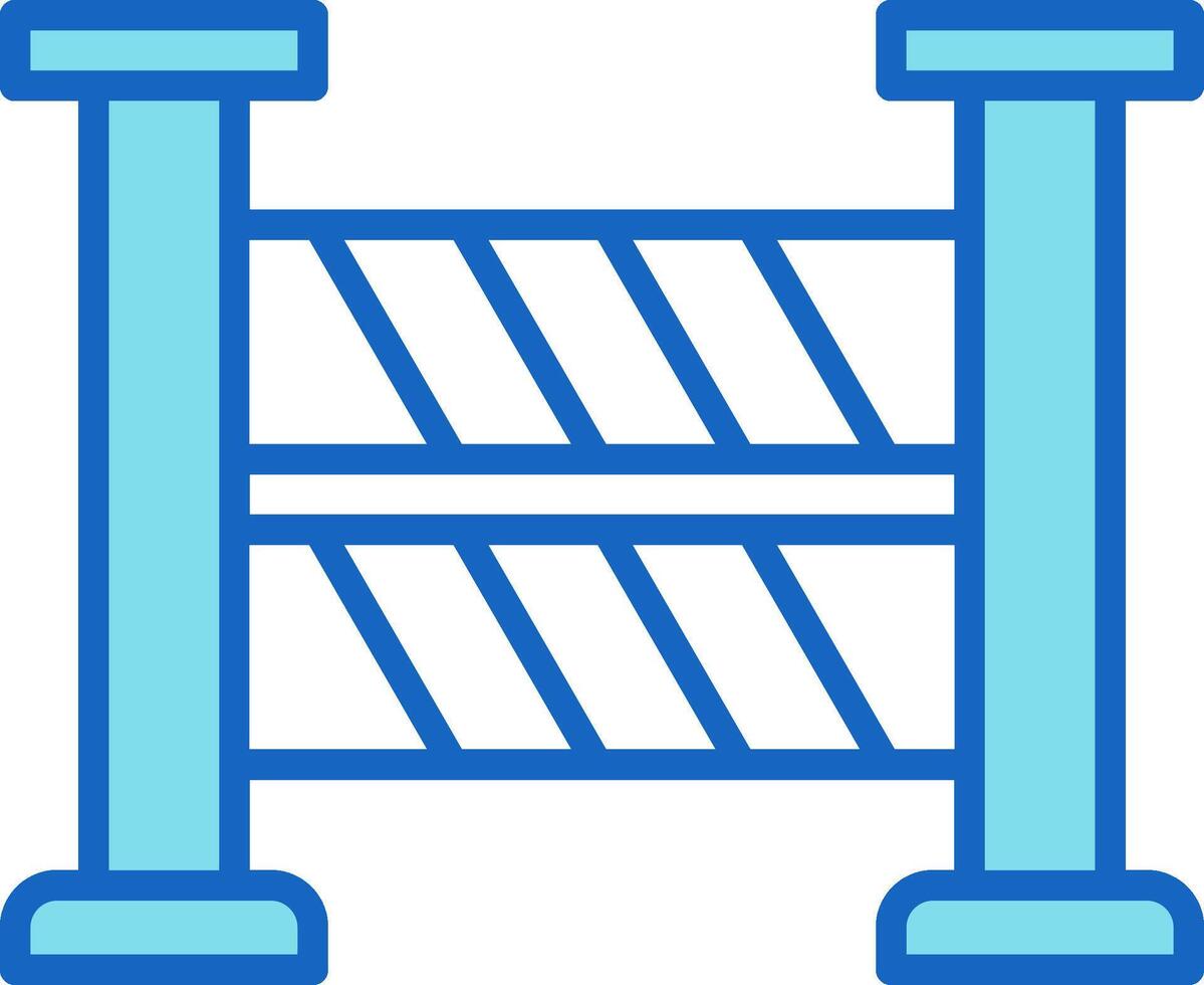 Road Block Icon Design Symbol vector