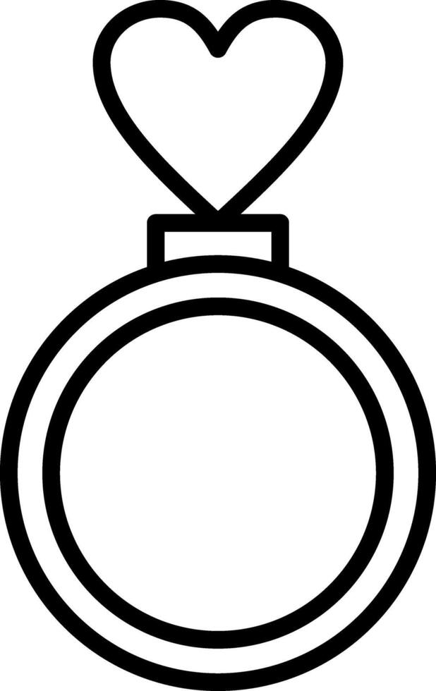 Ring Icon Design Symbol vector