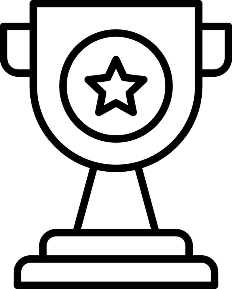 Trophy Icon Design Symbol vector