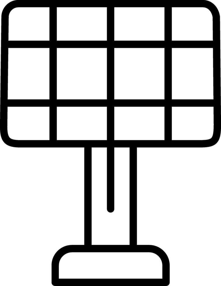 Solar Panel Icon Design Symbol vector