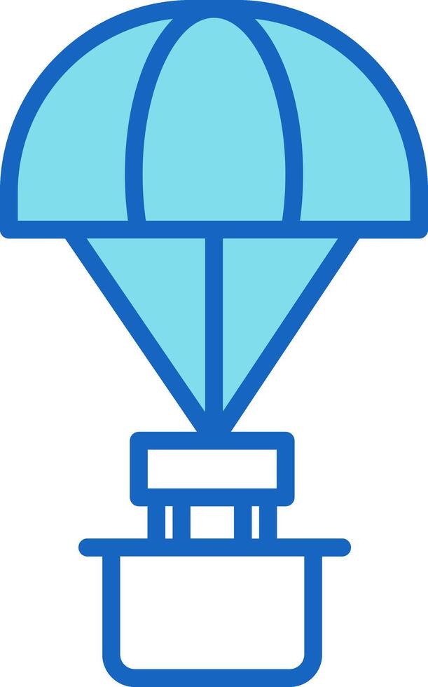 Parachute Icon Design Symbol vector