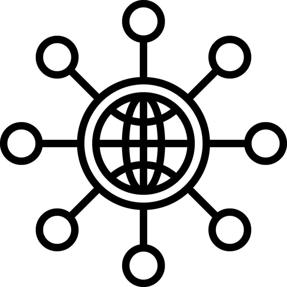 World Icon Design Symbol vector