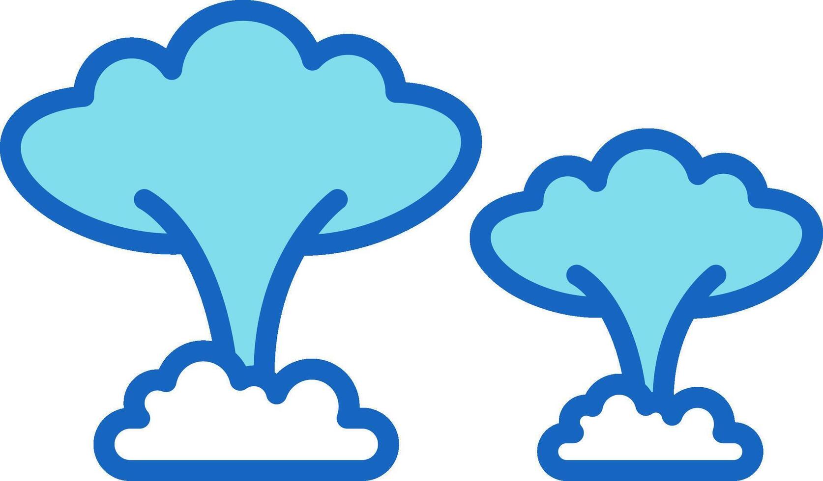 Nuclear Blast Icon Design Symbol vector