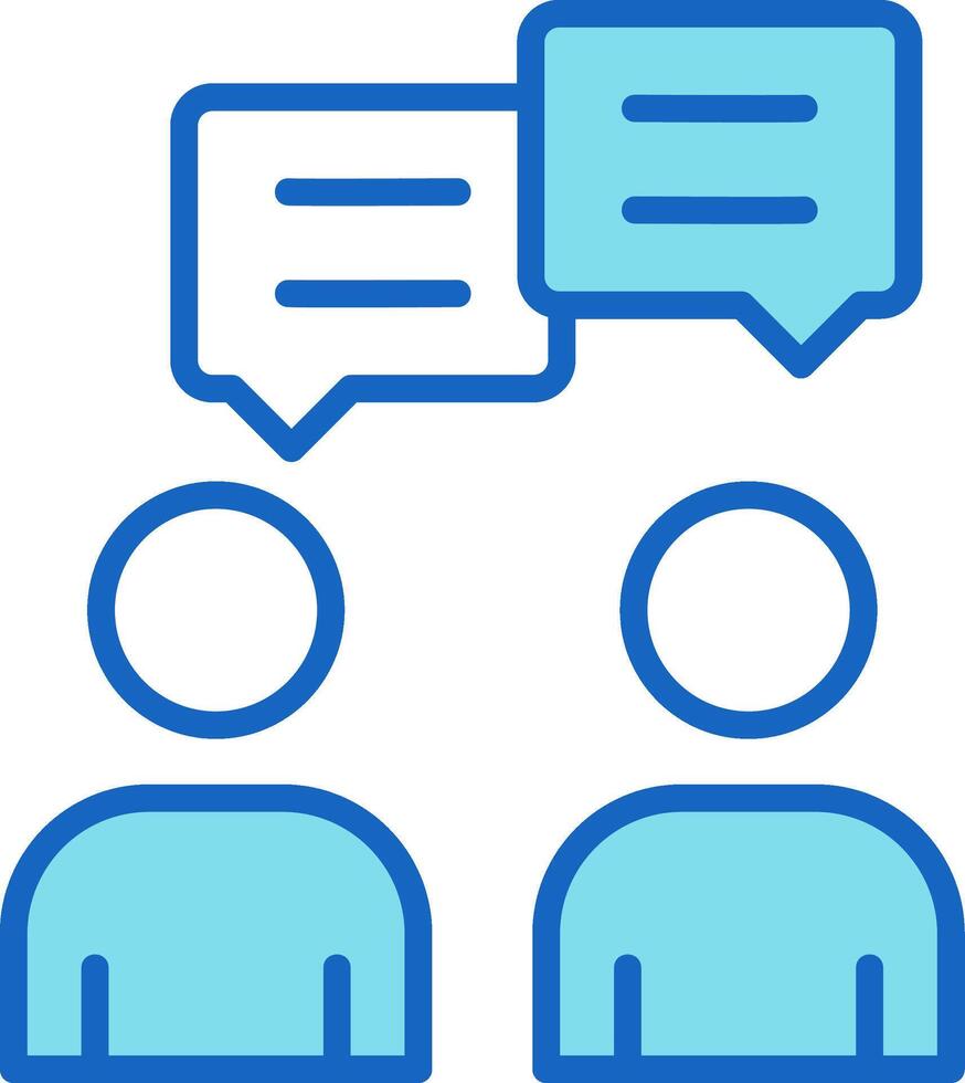 Group Chat Icon Design Symbol vector