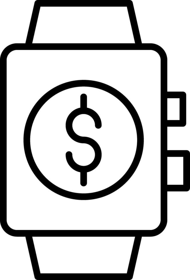 SmartWatch Icon Design Symbol vector