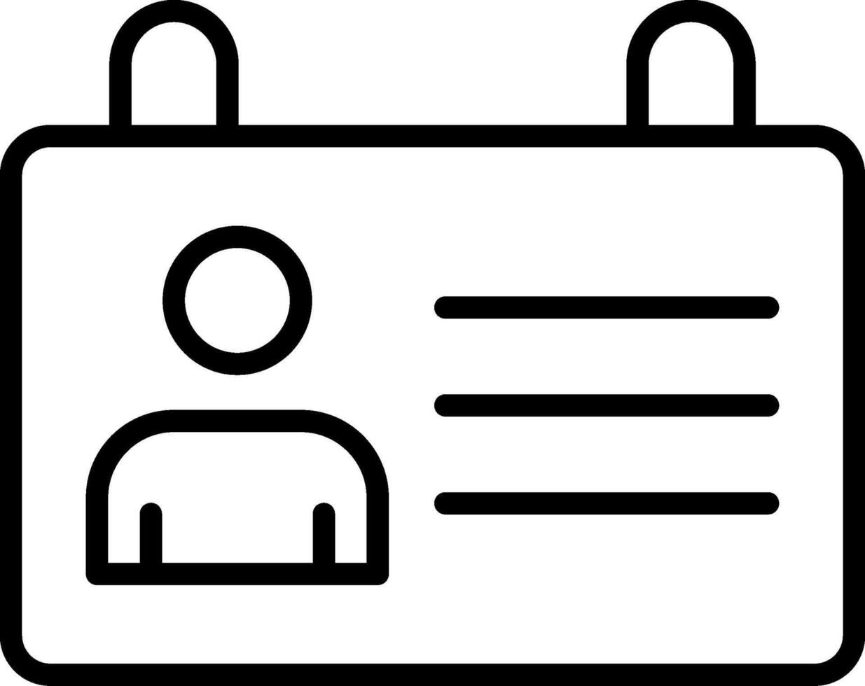 ID Icon Design Symbol vector