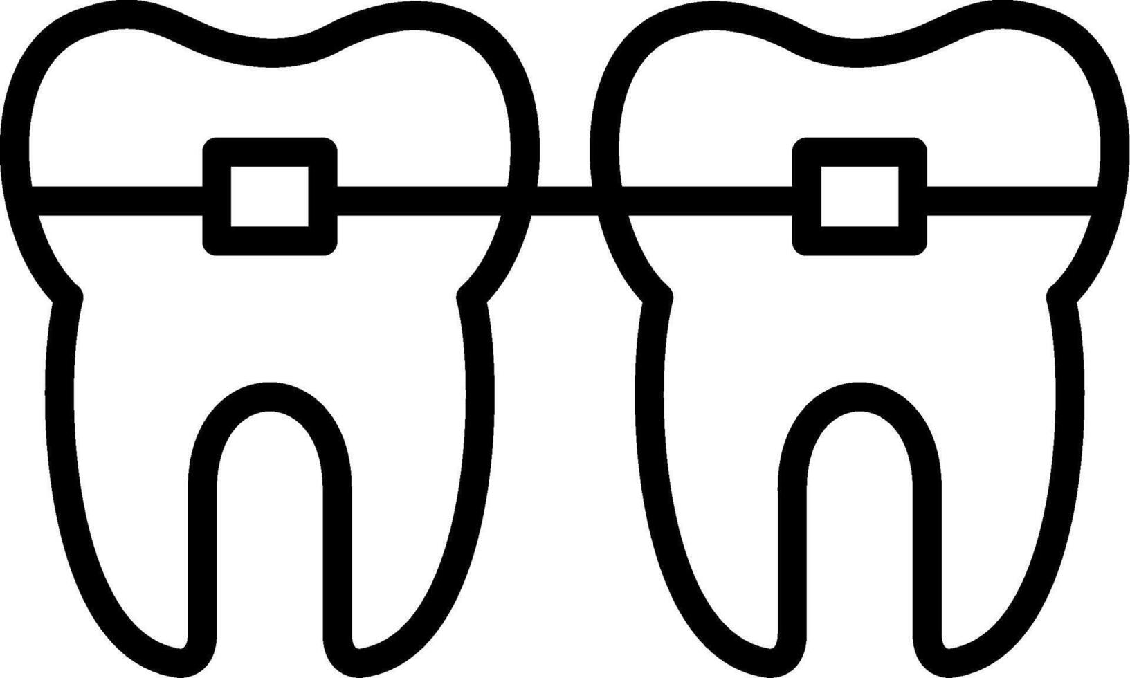 Braces Icon Design Symbol vector