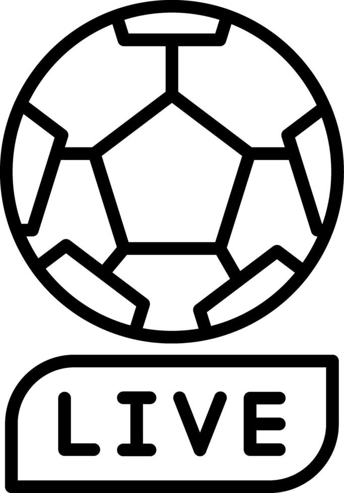 Live Icon Design Symbol vector