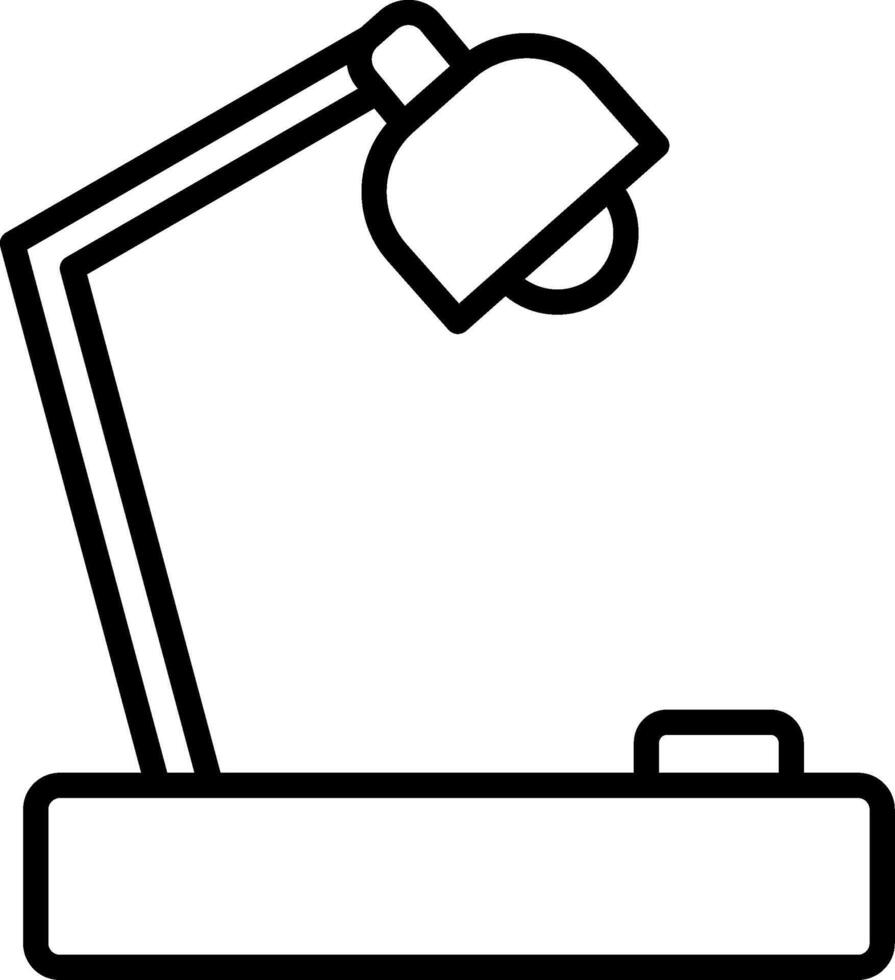 Lamp Icon Design Symbol vector
