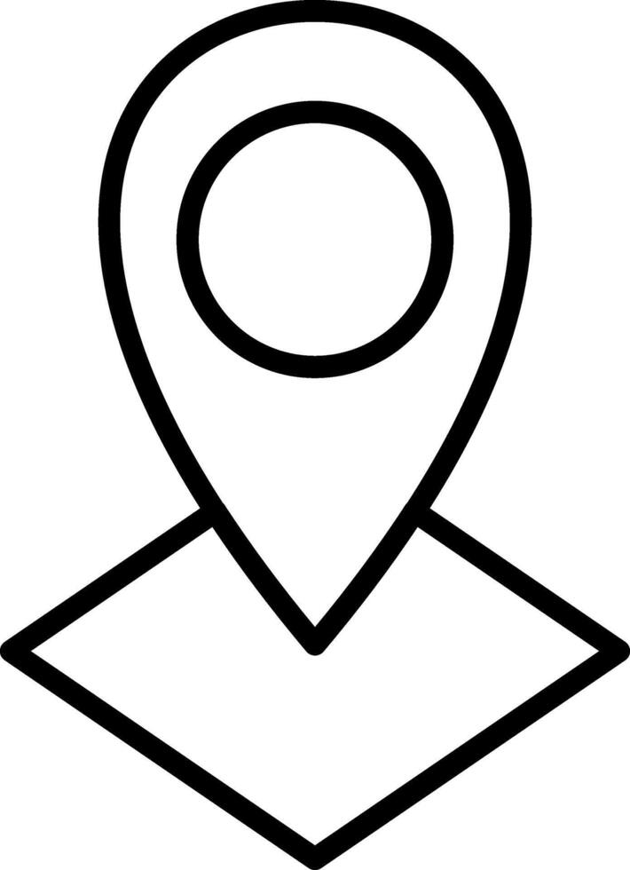Location Pin Icon Design Symbol vector