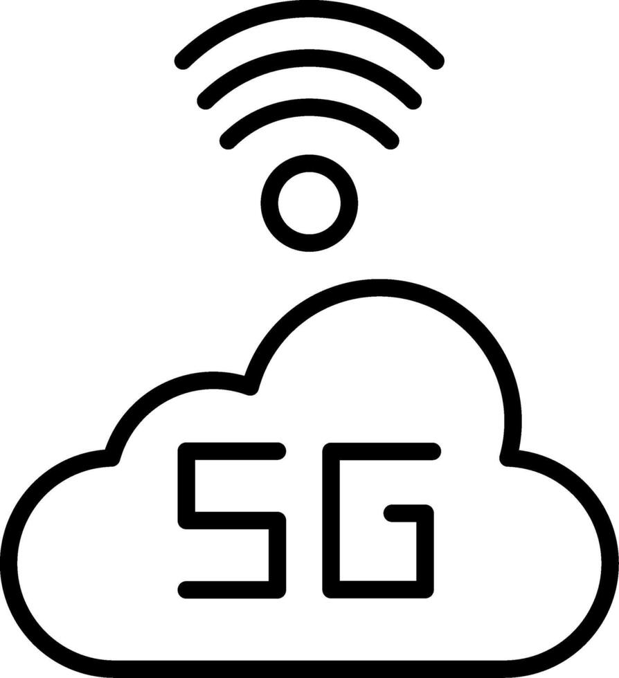 Cloud connection Icon Design Symbol vector