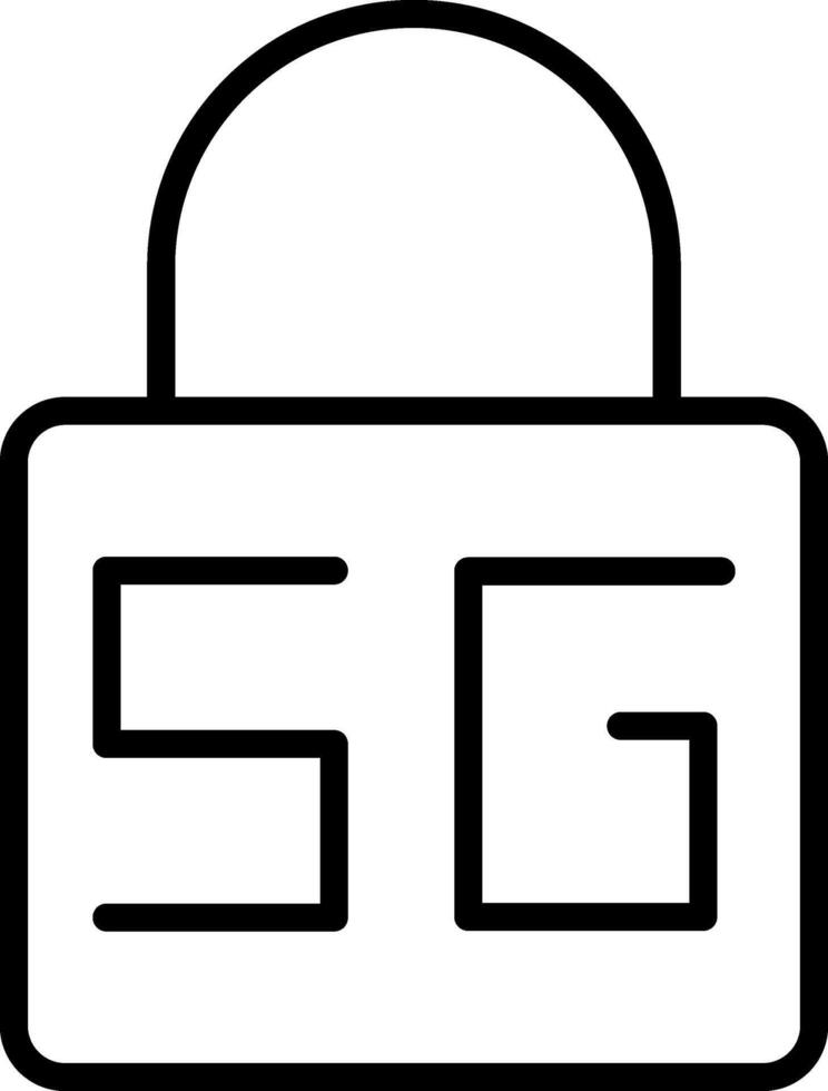 Secure Icon Design Symbol vector