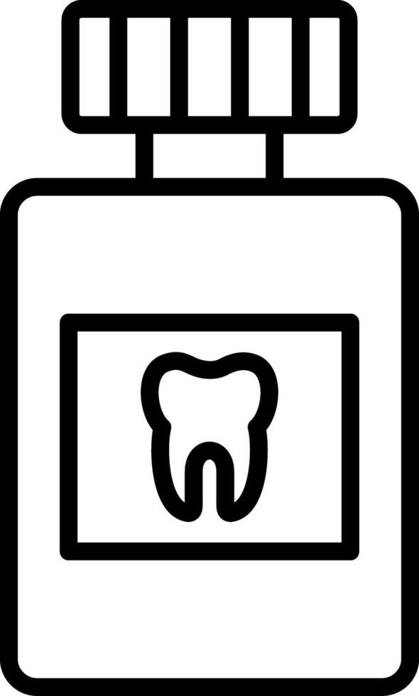 Mouthwash Icon Design Symbol vector