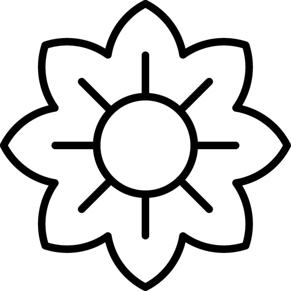 Flower Icon Design Symbol vector