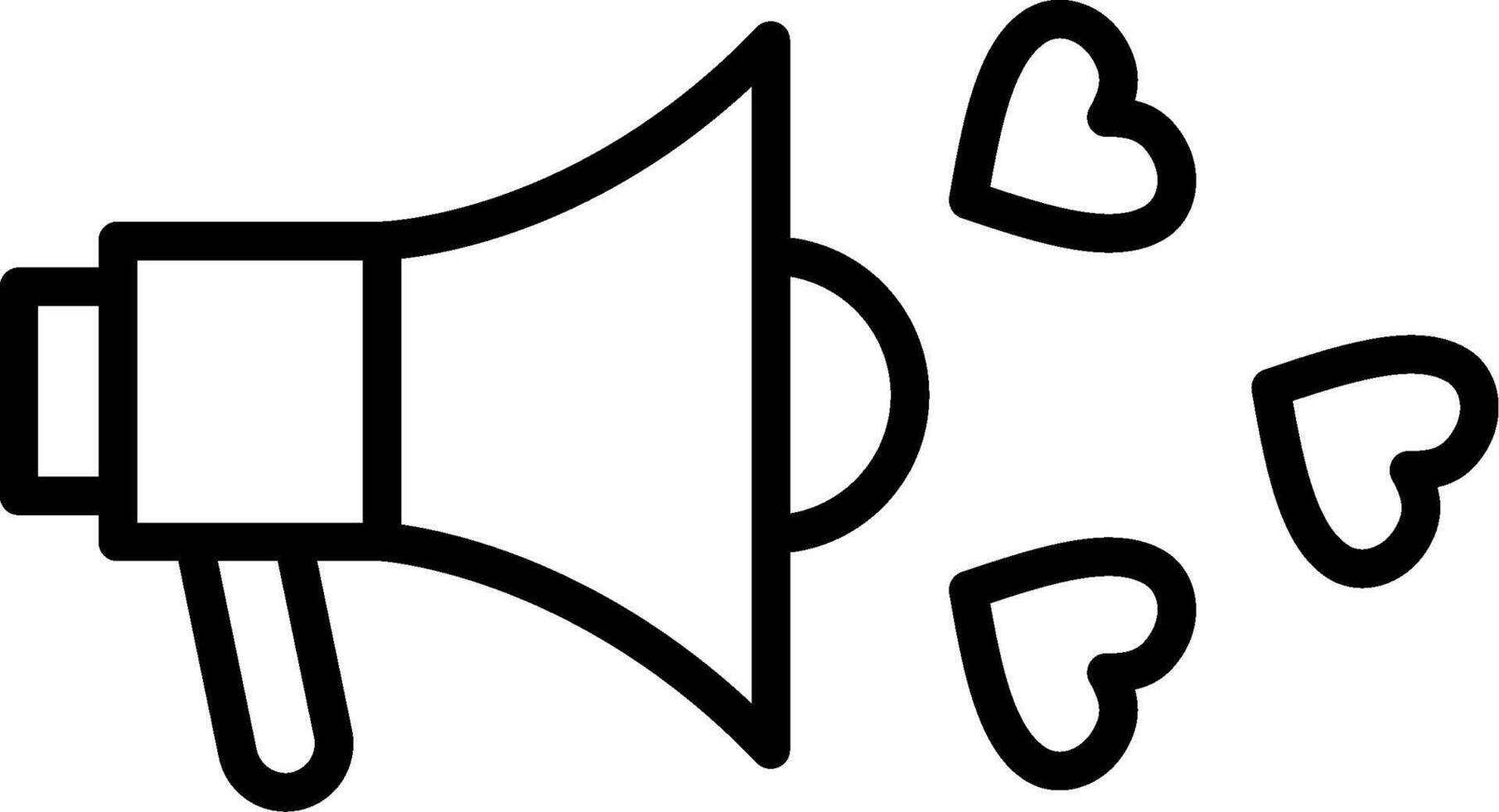 Megaphone Icon Design Symbol vector