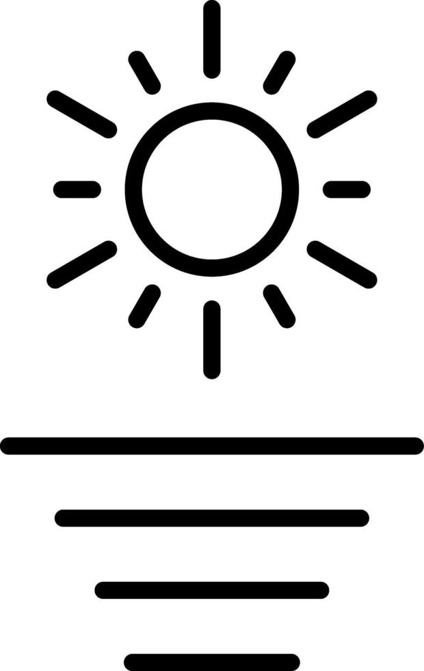 Sunrise Icon Design Symbol vector