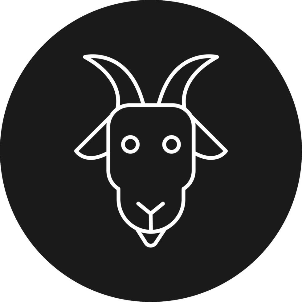 Goat Icon Design Symbol vector