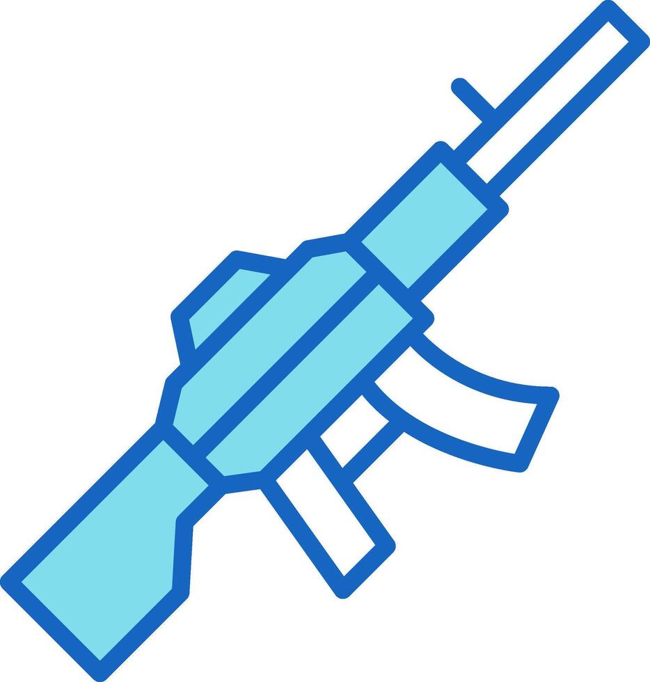 Machine Gun Icon Design Symbol vector