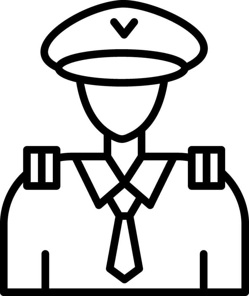 Pilot Icon Design Symbol vector