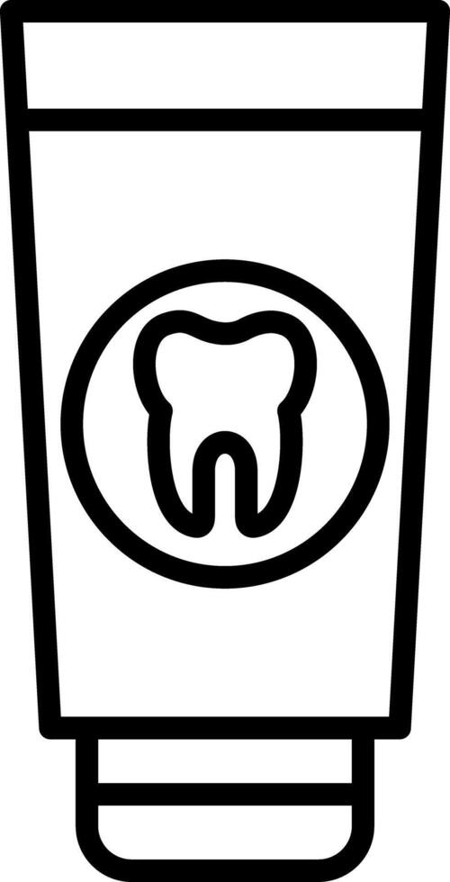 Toothpaste Icon Design Symbol vector