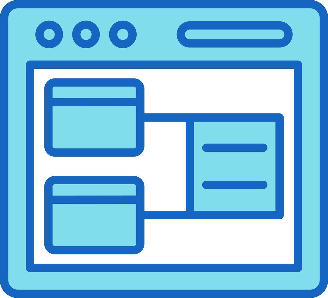 web desarrollo icono diseño símbolo vector