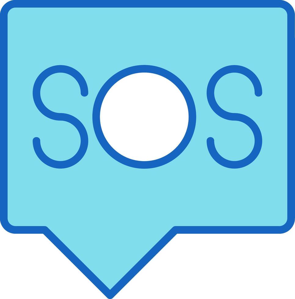 Sos Icon Design Symbol vector