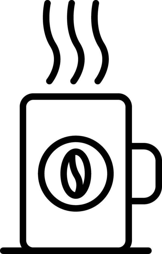 Coffee cup icon vector