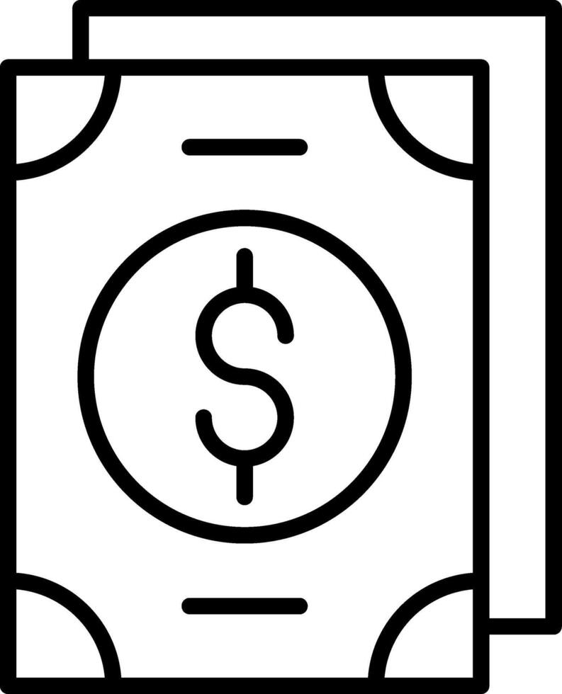Money Icon Design Symbol vector