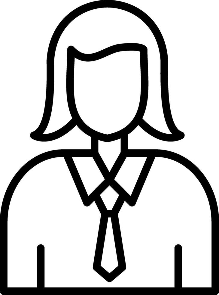 Hostess Icon Design Symbol vector