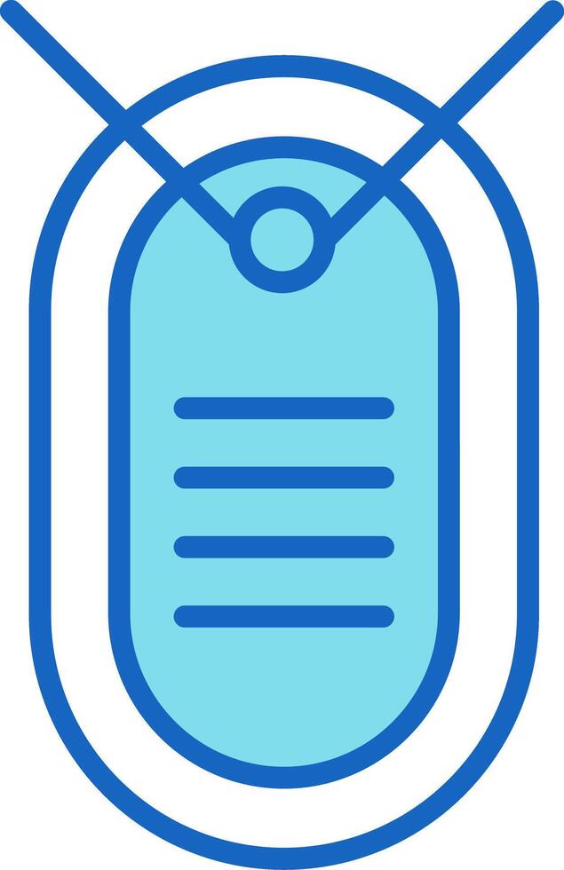 Dog Tag Icon Design Symbol vector