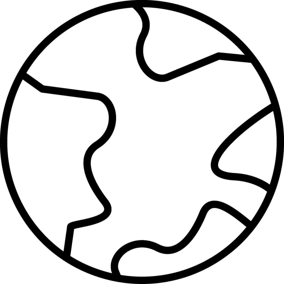 Earth Icon Design Symbol vector