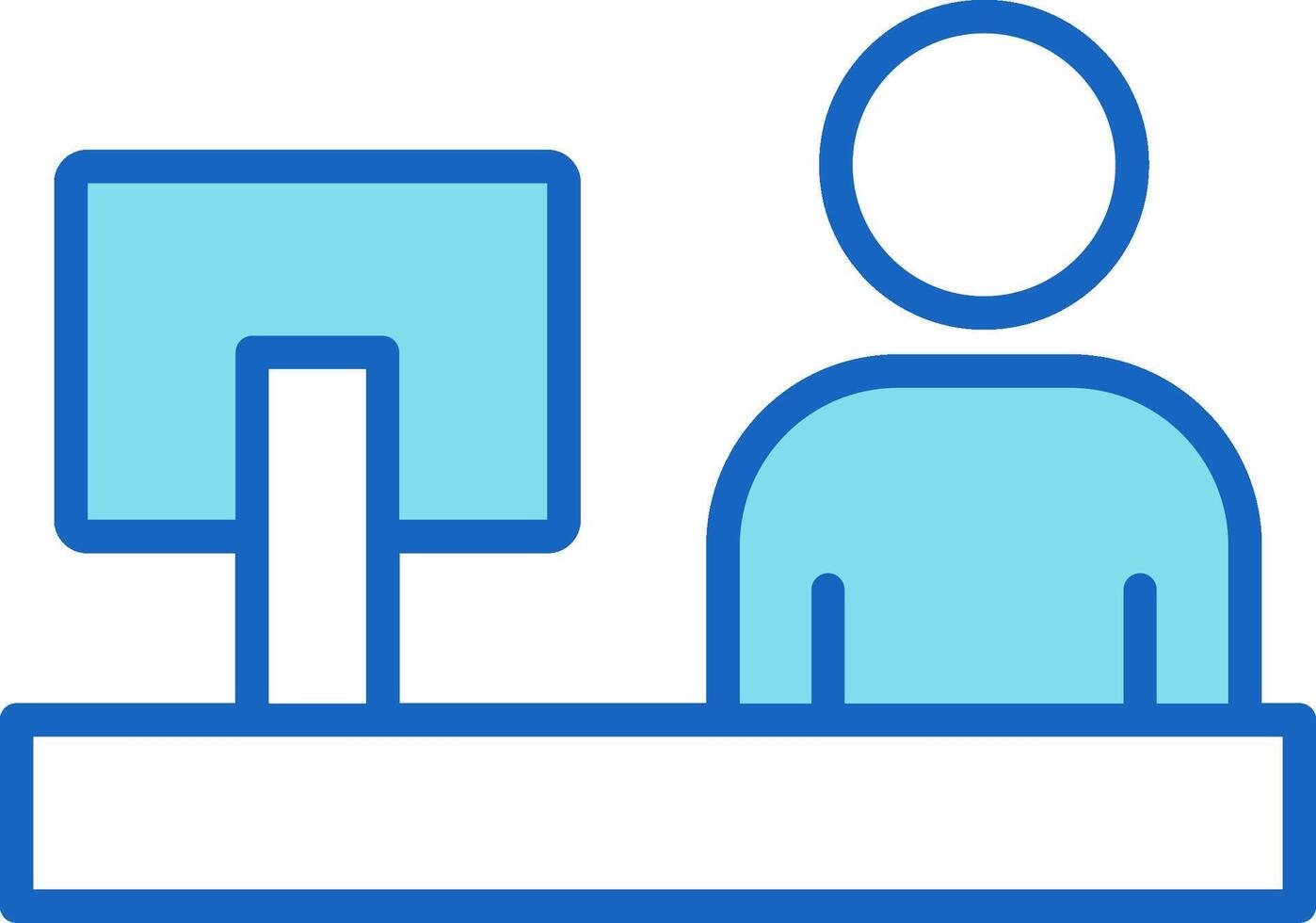 Work From Home Icon Design Symbol vector