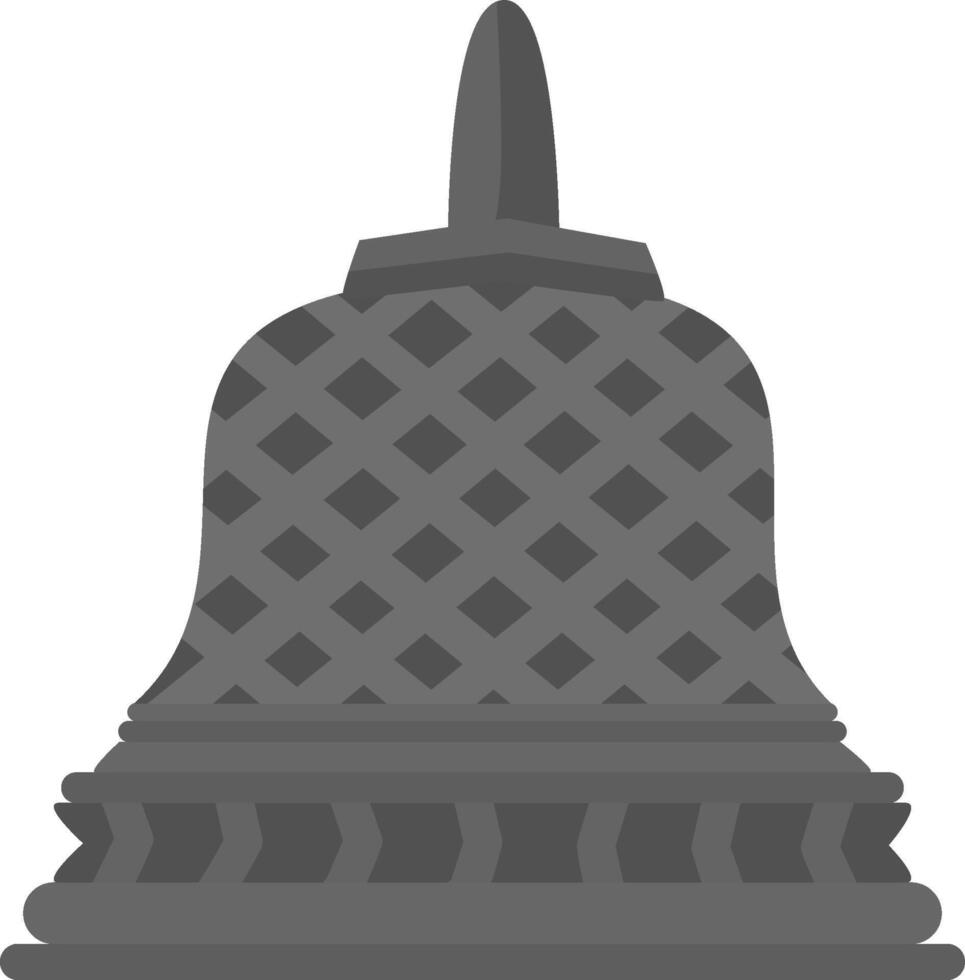 Stupa buddha temple vector