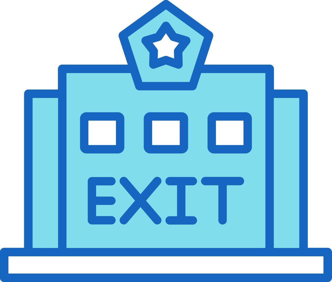 Exit Icon Design Symbol vector