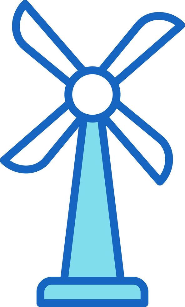 Wind Turbine Icon Design Symbol vector