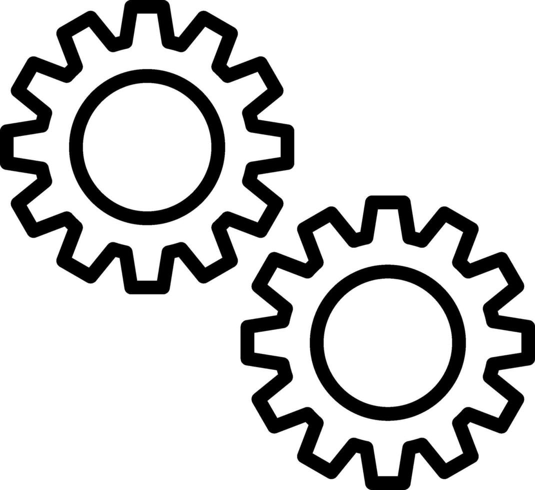 Settings Icon Design Symbol vector