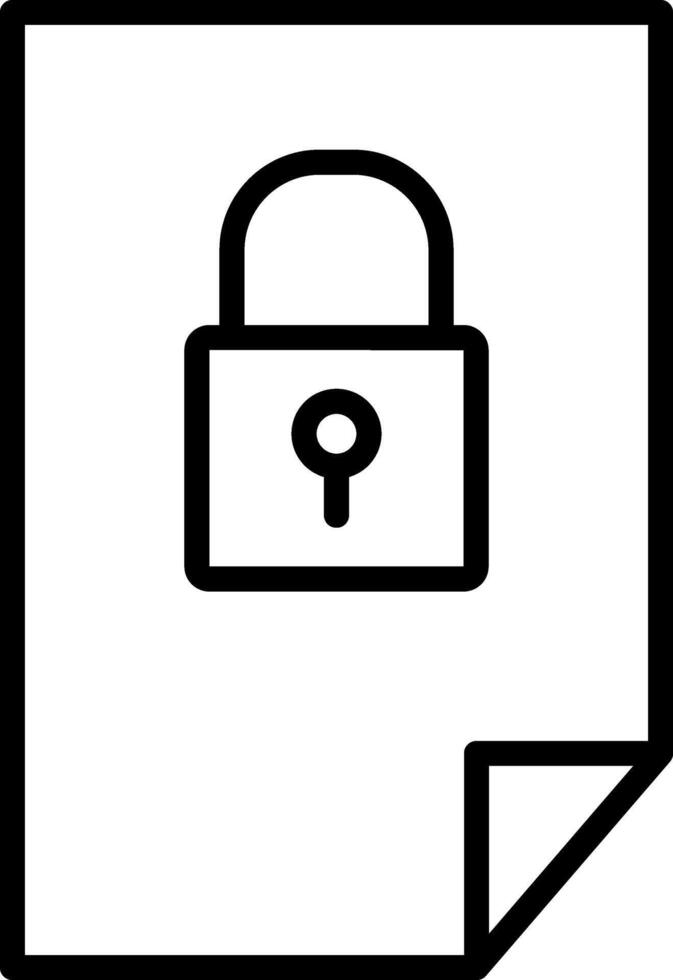 Document Icon Design Symbol vector