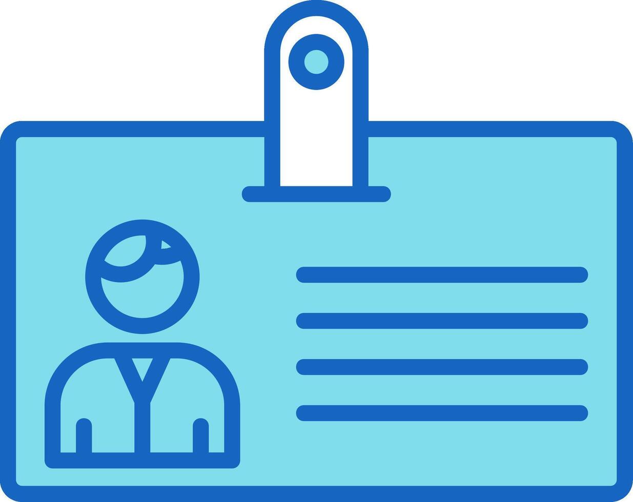 Identification Card Icon Design Symbol vector