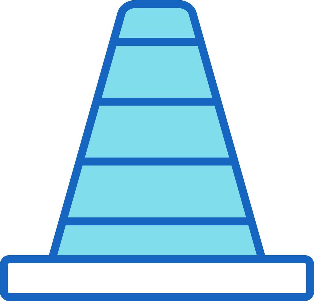 Traffic Cone Icon Design Symbol vector