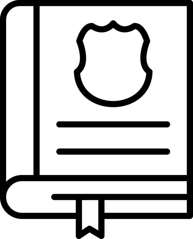 Law Book Icon Design Symbol vector