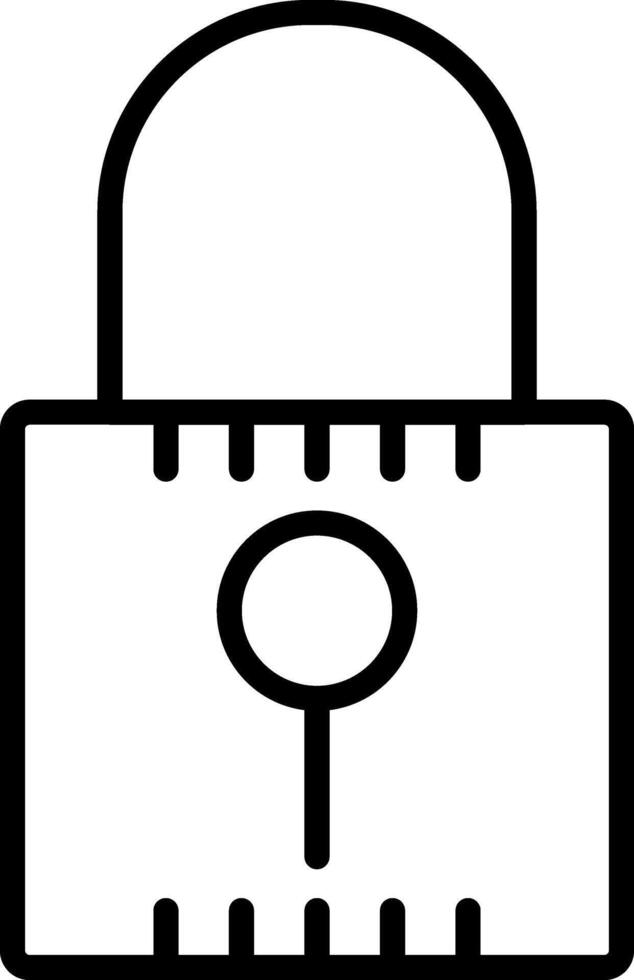 Padlock Icon Design Symbol vector