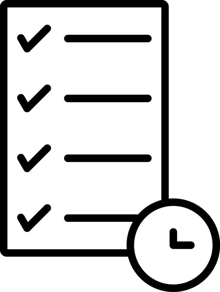 Pending Tasks Icon Design Symbol vector